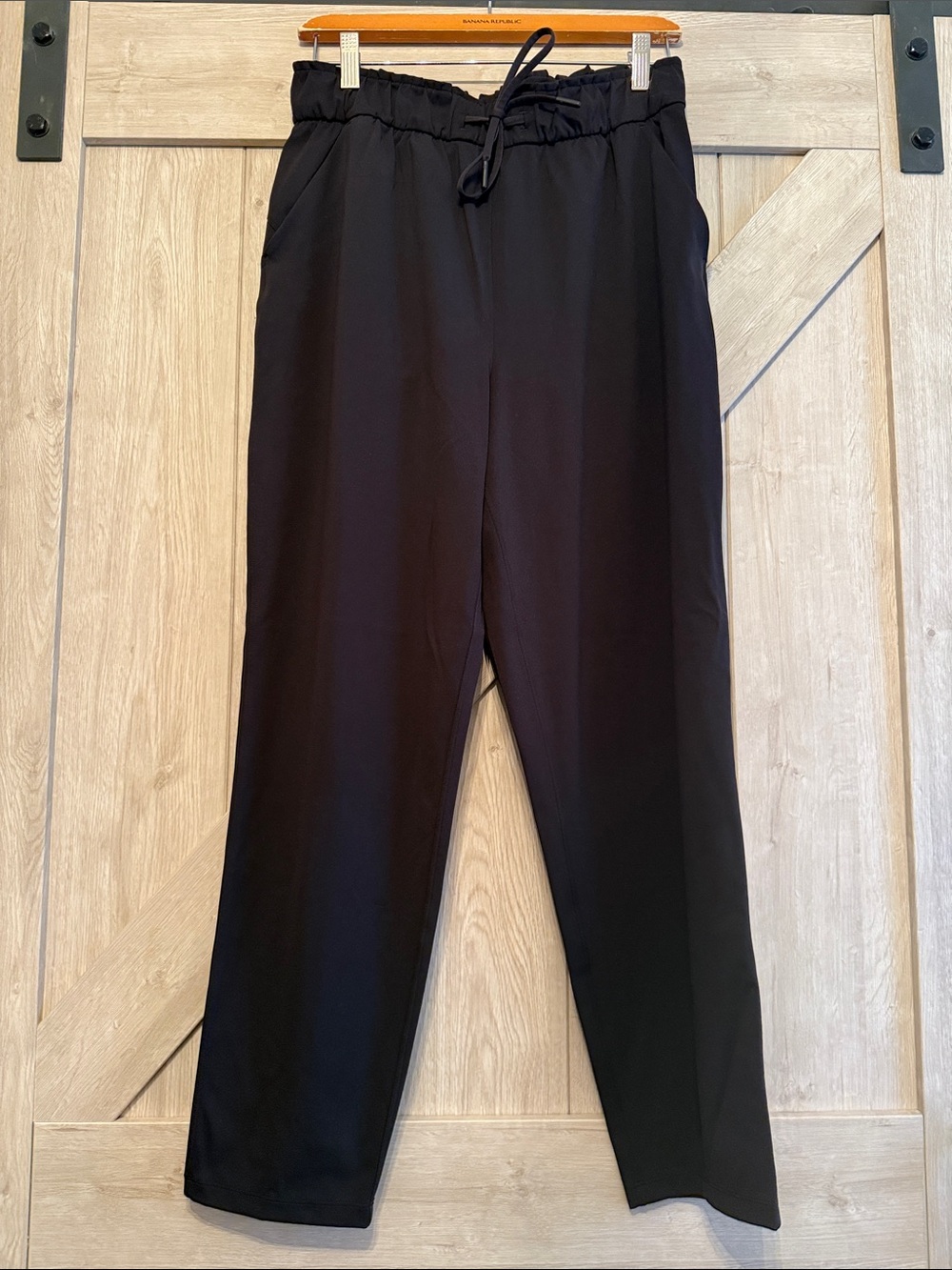lululemon athletica Black Drawstring Jogger Pants